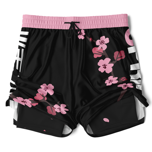 Blossom Lined Shorts (Dark)