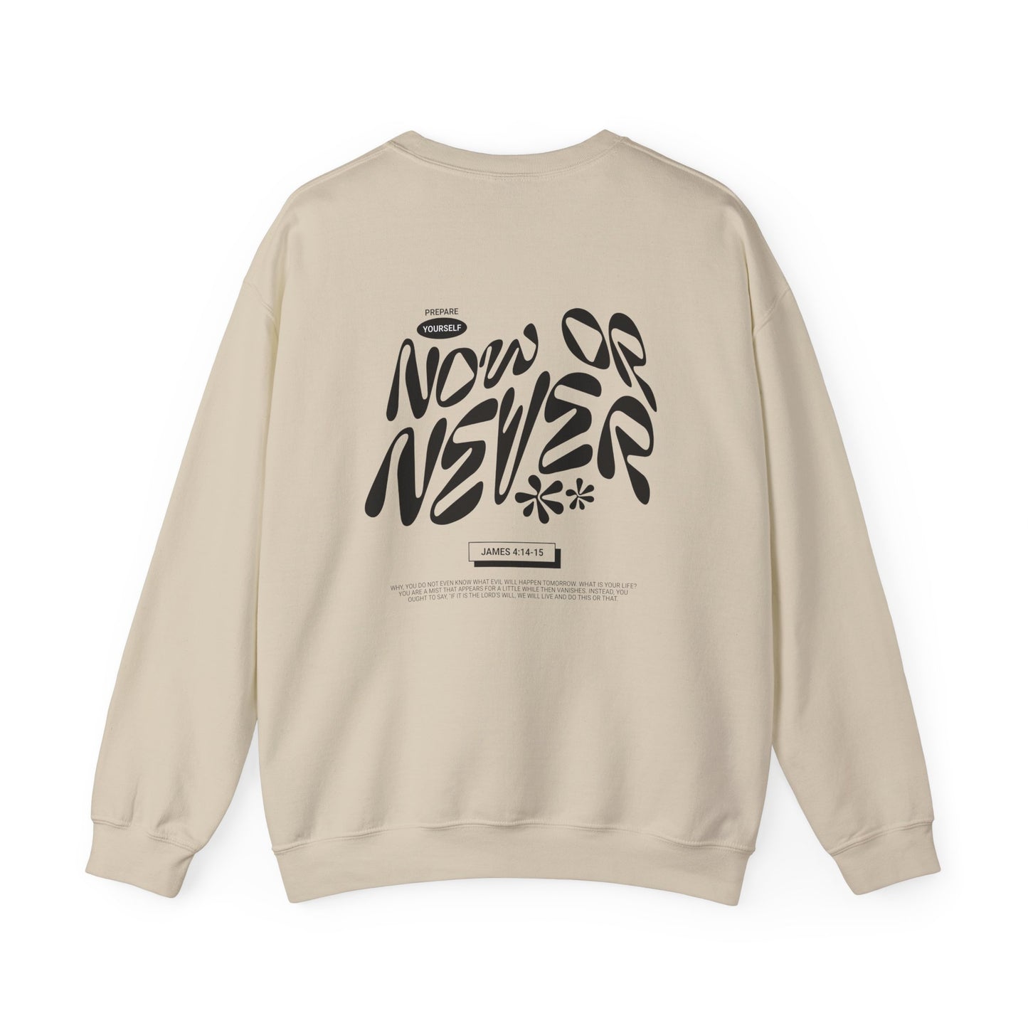 Now or Never Crewneck